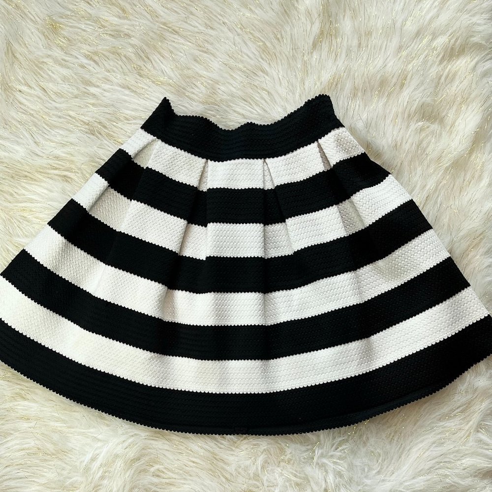 Striped Circle Skirt